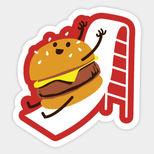 Slider Burger Sticker